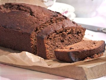 banaan chocolade cake